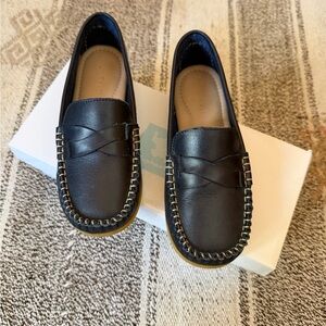 Elephantito “Emil” Navy Leather Loafers